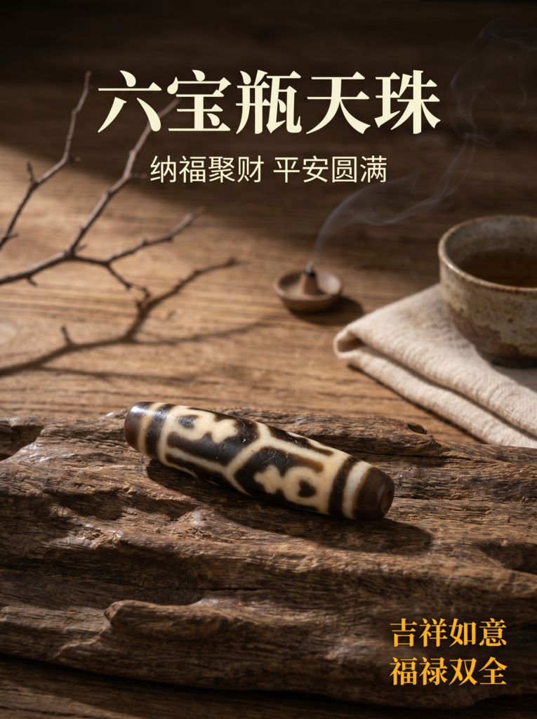 六宝瓶天珠